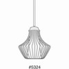 Progress Lighting Finn 1-Light Pendant, Metallic Silver, Etched White Glass Shade - 2 of 2
