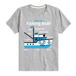 Boys' - Instant Message - Transportation Short Sleeve Graphic T-Shirt - 1 of 4