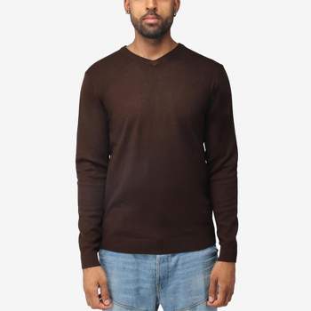 X RAY Men's Slim Fit Pullover V-Neck Sweater, Sweater for Men Fall Winter (Available in Big & Tall)