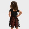 Toddler Girls' Halloween Bat Short Sleeve Tulle Dress - Cat & Jack™ Black - 2 of 3