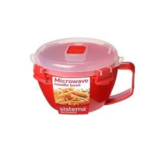 Sistema 31.79 oz Red Noodle Bowl 1 pk - 1 of 1