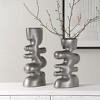 Uttermost Free Flowing Nickel Vases Set Of 2 - 3 of 4