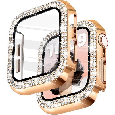 Entronix Case Compatible with iWatch Series Ultra (3rd/2nd/1st Gen), 49mm - Diamond Cover w/ Built-In Screen Protector