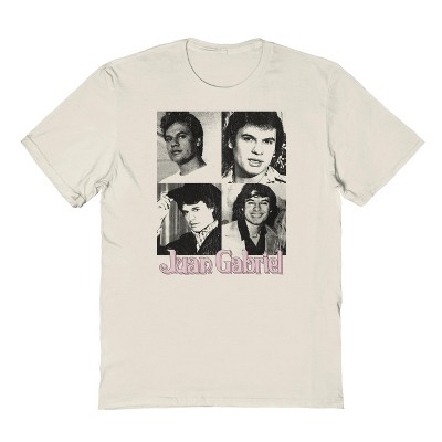 Juan Gabriel Men's Frames Short Sleeve Graphic Cotton T shirt