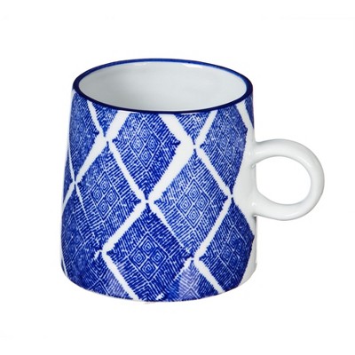 Evergreen Ceramic Cup 10oz Dark Blue Capri