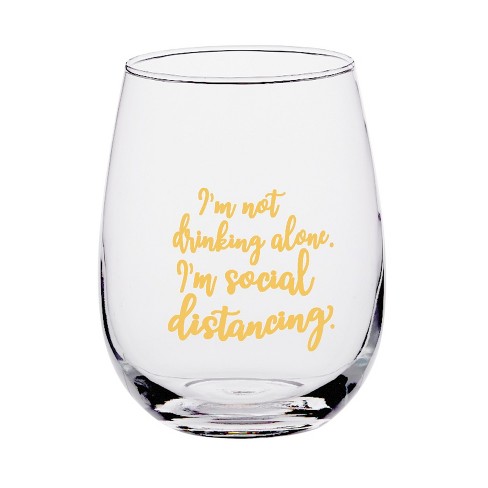 Are You Drunk Funny Stemmed Stemless Wine Glass 