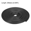 Unique Bargains Rubber Round Soundproof Insulation DIY Warehouse Weather Seal Strip - 3 of 4