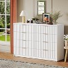 8/9 Drawer Dresser for Bedroom, Fluted Dresser with Smooth Slides - 2 of 4