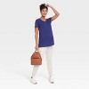 Short Sleeve V-Neck with Side Zip Nursing Maternity T-Shirt - Isabel Maternity by Ingrid & Isabel™ - image 3 of 4