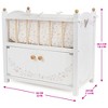 509 Crew: Little Flora, 2-In-1 Wooden Doll Cabinet Bed, Pretend Play Toy, Kid 3+ - 2 of 4