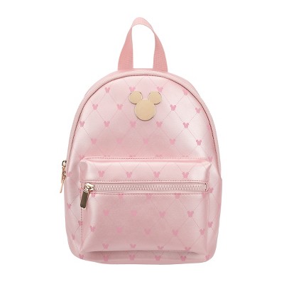 Disney Mickey Mouse Ears Adult Pink 10.6" Mini Backpack