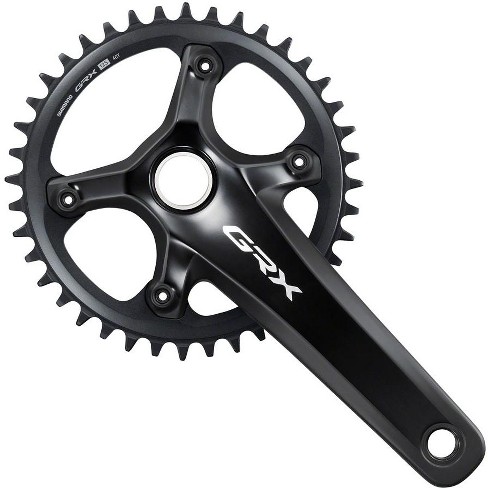 Shimano GRX FC-RX820-1 Crankset - 175mm, 12-Speed, 40t, 110 BCD, Hollowtech  II, Black