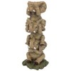 Design Toscano The Hear-No, See-No, Speak-No Evil Elephants: Medium, Set of Two - 3 of 4