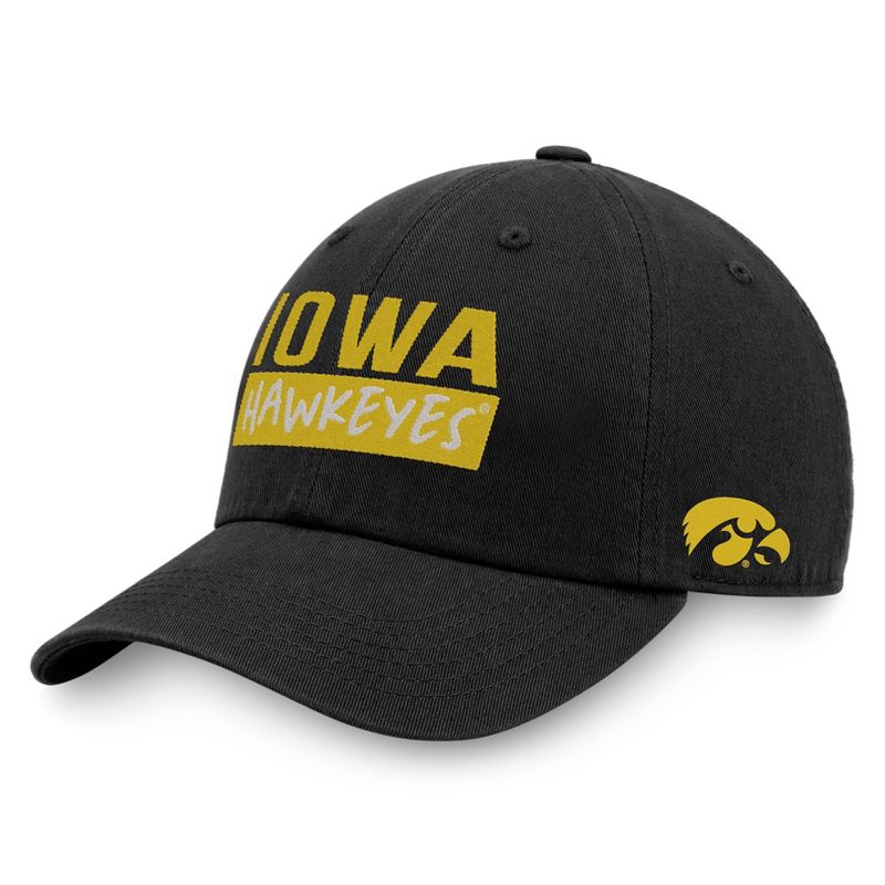 NCAA Iowa Hawkeyes Youth Unstructured Scooter Cotton Hat, 1 of 5