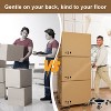 APRILSOUL  Drywall Cart with Maximum Load 2000 lbs. Load Capacity, Furniture Movers Set with 5-Wheels for Sofa Fridge (Set of 4) - 4 of 4