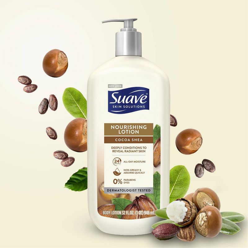 Suave Cocoa Butter and Shea Body Lotion - 1pk/32 fl oz, 5 of 10