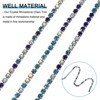 Unique Bargains Clothing Decoration Crystal Rhinestone Sew on Close Claw Chain Trim - 3 of 4