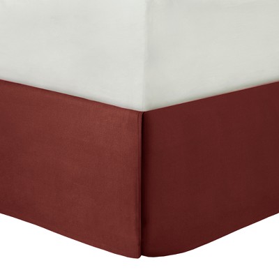 King Red Microfiber Floral Motif 24-Piece Bedding Set