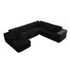 XIZZI Modular Sectional Sofa Couch, L/U-Shape Upholstered Couch, Modern Minimalist Couches for Living Room, Free Combination Deep Seat Corner Couch - 2 of 4