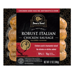 Boar's Head Robust Italian Chicken Sausage - 12oz - 1 of 4