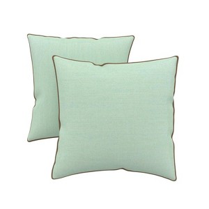 Covers&All Sunbrella® Indoor / Outdoor Throw Pillows Inserts with Covers, Set of 2 - 1 of 4