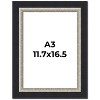 PosterPalooza | Embellished Black Picture Frame - UV Acrylic, Foam Board Backing, Hanging Hardware - 2 of 4