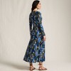 Lands' End Women's Silky Knit Ruched Maxi Dress - 2 of 4