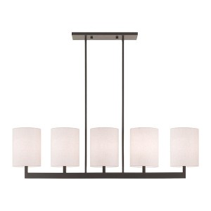 Livex Lighting Hayworth 5 - Light Chandelier in  Bronze - 1 of 4