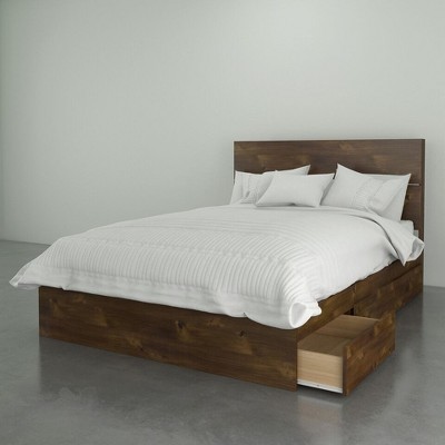 target bed frame with headboard