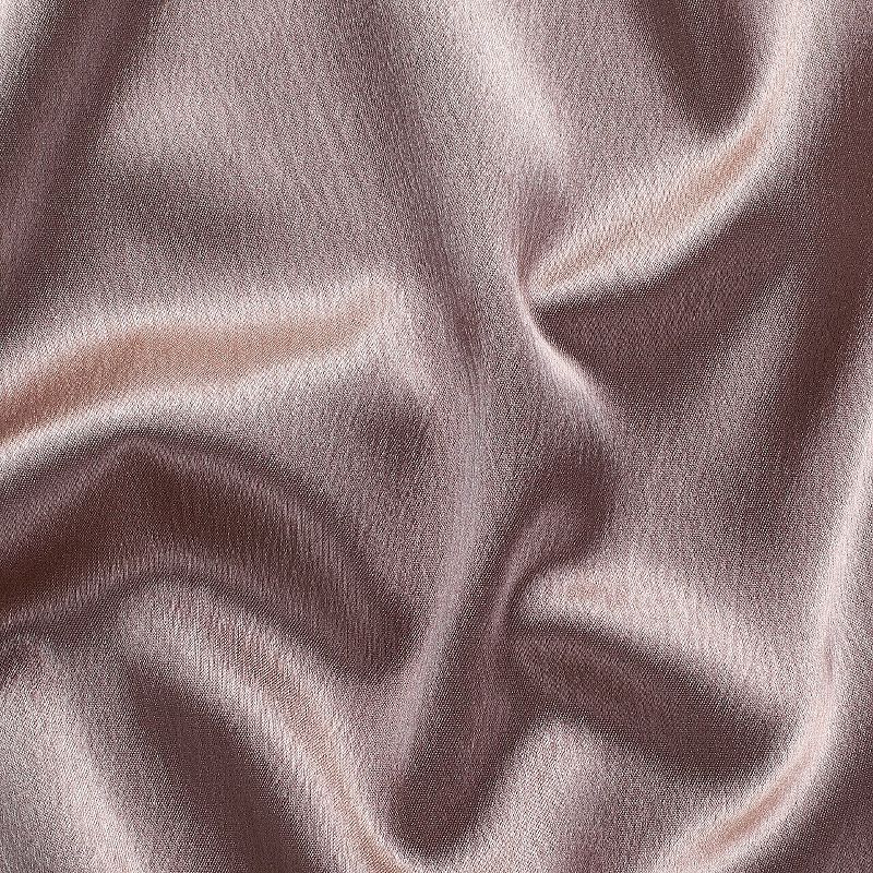 Kate Aurora Ultra Lux Faux Silk Regency Crinkle Rod Pocket Semi Sheer Single Curtain Panel, 4 of 6