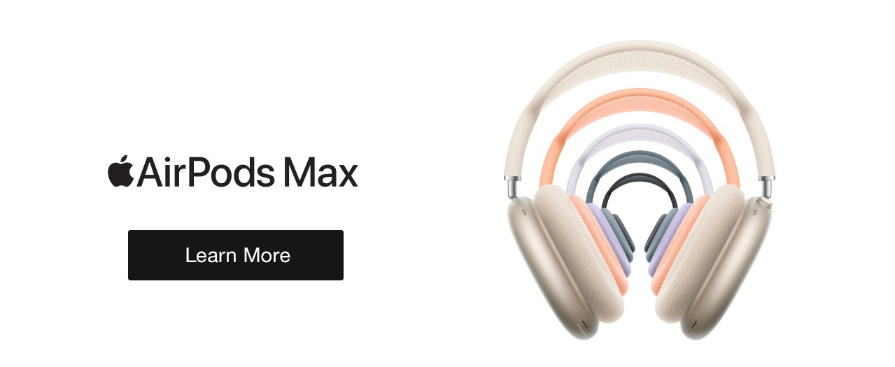 Apple AirPods Max Learn More