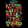Men's Design By Humans Imagination Rules The World By Dzeri29 Tank Top - 2 of 2