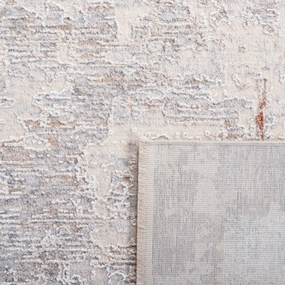 Handmade Blue Square Viscose Rug, 6'7" x 6'7"