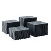 Patio Interlocking Deck Tiles, 44 Pack Plastic Floor Decking Tiles, 12"x12" All Weather Use Waterproof Outdoor Patio Interlocking Floor Tile - 3 of 4