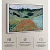 Art Remedy Claude Monet - Poppy Field in a hollow near Giverny Classic Monet Art Prints Framed - 3 of 4
