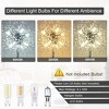Crystal Floor Lamp for Bedroom, Floor Lamp for Living Room,Standing Lamp,Modern Floor Lamp for Room Decor, 32 Firework Crystal Harnesses Included - 3 of 4