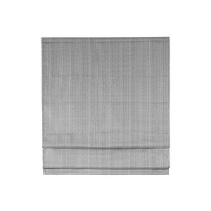 Gracie Mills Calyx Textured Room Darkening Cordless Roman Window Shade - 1 of 4