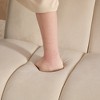 Maliang 24.4" Wide Modern Upholstered Armless Chair with Rubber Wood Legs, for Living Room,Bedroom - 2 of 4