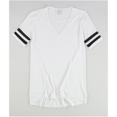 bar III Womens Illusion Varsity Basic T-Shirt
