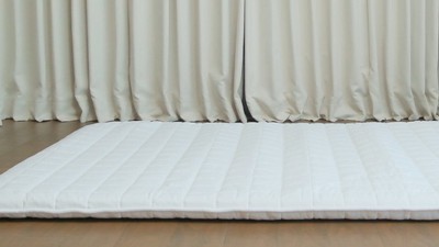 Twin Grey Cotton Shikibuton Floor Mattress