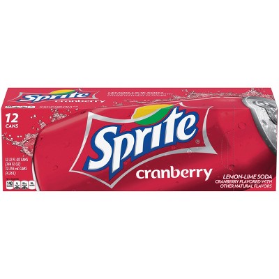 Sprite Cranberry 12pk 12 Fl Oz Cans Target