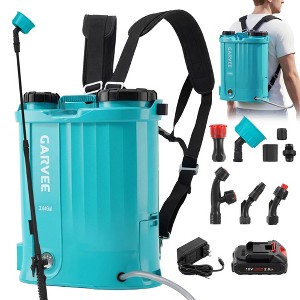GustoWave Backpack Sprayer, 0-65 PSI Adjustable Pressure with 5