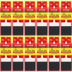 Wooster Genuine 3" Foam King Foam Paintbrush 12-Pack, 3103-3-12PK - 1 of 1