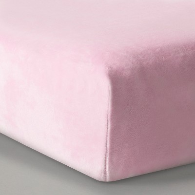 fleece fitted crib sheet