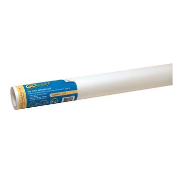 Array® Dry Erase Roll, Self-Adhesive, White, 18" x 20', 1 Roll