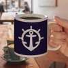 University of Portland Pilots Logo Ceramic Coffee Mug Novelty Gift Mugs for Coffee Tea and Hot Drinks 11oz White - 4 of 4