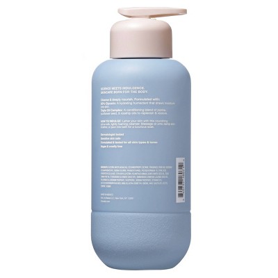 Ontu Hydrating Body Wash Cleansing Oil with Triple-Oil Complex - 14 fl oz: Vanilla Scent, Normal Skin, Pump Bottle