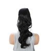 Unique Bargains Women's Big Wavy Ponytail Long Hair Hair Extensions High Temperature Fiber 19.7IN 1 Pc - 2 of 4