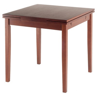 Pulman Extendable Dining Table Wood/Walnut - Winsome