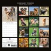 2026 Square Wall Calendar, Yorkshire Terriers, 16-Month Animals Theme with 180 Reminder Stickers (12x12 In) - 4 of 4